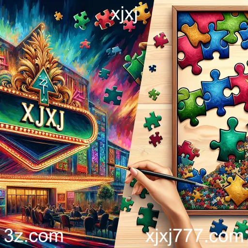 Imagem promocional da xjxj mostrando a plataforma e suas vantagens